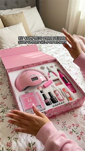 Gel Nail Extension Kit Polygel Kit + Electric Nail Drill + SUN LED/UV Lamp