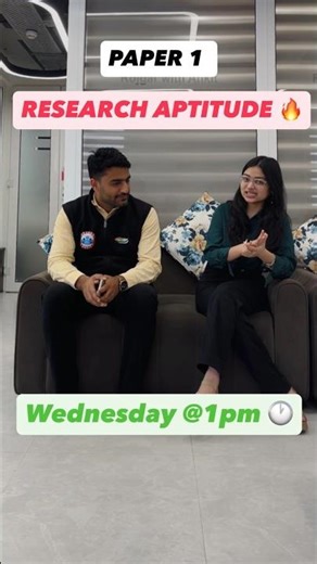 UGC NET JRF Paper 1 Research Aptitude Class | UGC NET JRF Research Aptitude Practice Set