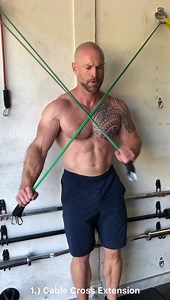 49K views · 1.1K reactions | TRICEP WORKOUT 1️⃣ Cable Cross...