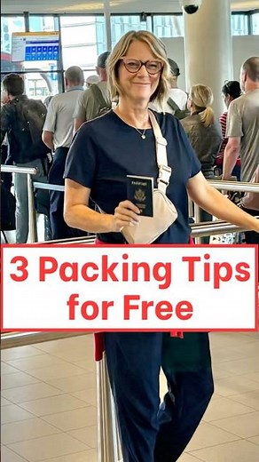 3 Free Packing Tips #traveltips