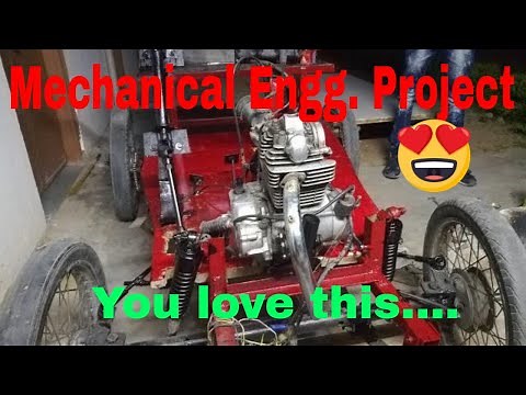 Multi Fuel Car | Mechanical Engineering | Final Year Project | Major project | Project videos