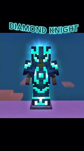Diamond Knight 🥷 .! Minecraft_Armor_Trim_Combination