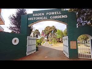 Founder of Scouts Movement: Baden Powell historical garden in Nyeri Town