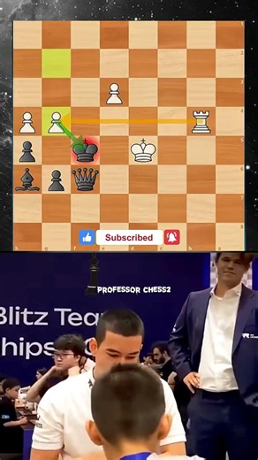 brilliant Queen sacrifice 😨 #professorchess2 #chess #shortvideo #chessgame #shorts #gaming #viral