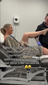 I went in for a “quick” skin check and left with 5 moles being biopsied…but better to be safe than