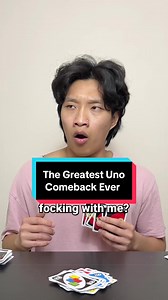 The Greatest Uno Comeback Ever
