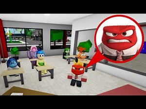 I Find INSIDE OUT School in Roblox Brookhaven..