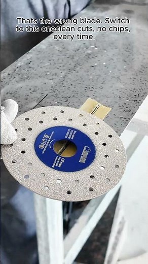 Stop Chipping! The Blade That Cuts Marble & Tile Like Butter #sawblade #diy