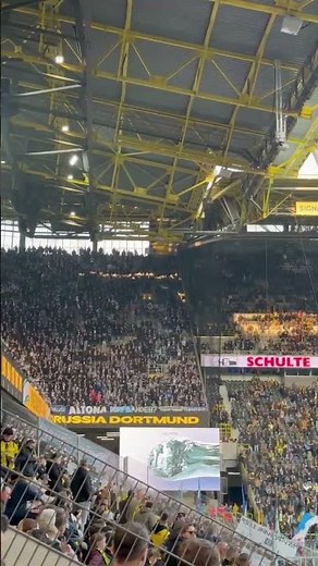 Hamburger SV Fans im Dortmunder Westfalenstadion #bundesliga #bvb #dortmund