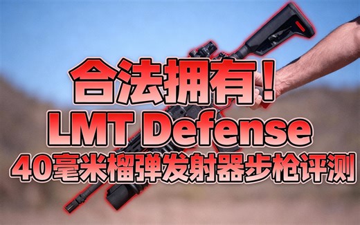[中配]合法拥有！LMT Defense 40毫米榴弹发射器步枪评测 - PewPewDingers