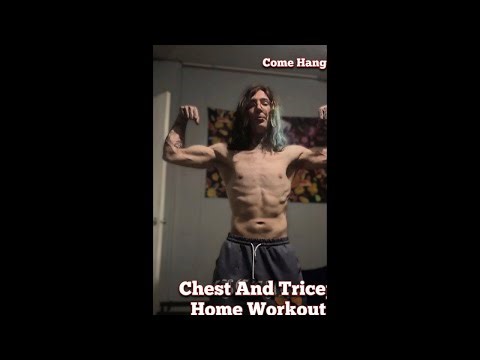 Home Chest AND Tricep Workout - Come Hang 🔥 https://www.ruleoneproteins.com/WEIRDULF