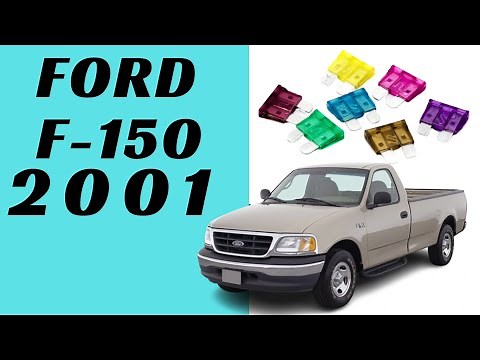2001 Ford F150 Fuse Box Diagram And Relays - Both Locations