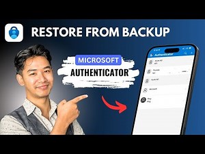 Microsoft Authenticator Restore From Backup