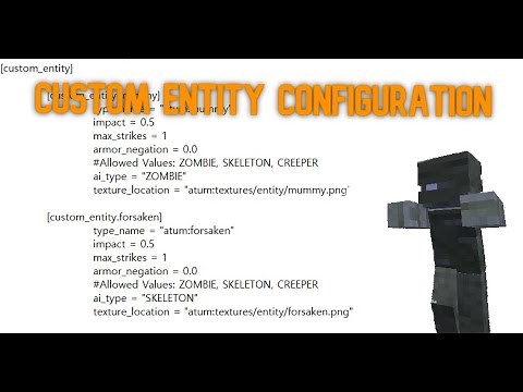How to setup custom entity(1.16.5)