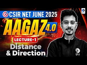 CSIR NET General Aptitude Distance & Direction 2025 - Important Topics & Questions Practice | IFAS