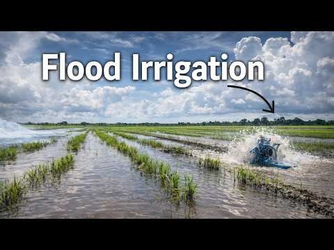 Flood Irrigation | Few Crops Are Still Profitable than Drip or Sprinkler Systems