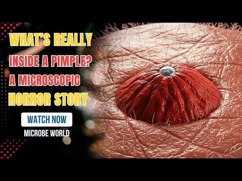 When Friendly Bacteria Turn Into Monsters The Shocking Truth About Acne 😱🧬