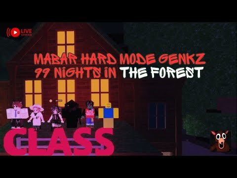 [LIVE] MARI KITA MABAR HARD MODE GENKZ | 99 NIGHTS IN THE FOREST #roblox #99nightintheforest