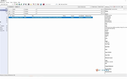 JSTOR西文过刊数据库的检索