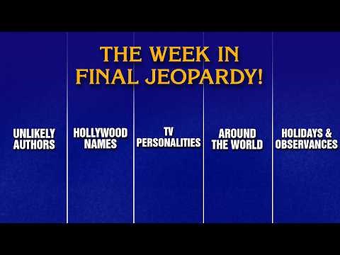 A Week in Final Jeopardy!: 6/15 - 6/19 | JEOPARDY!