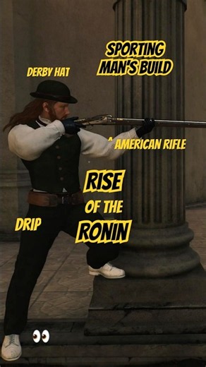 Sporting Man’s Build Rise of the Ronin #gaming #ps5 #riseoftheronin #musketeer