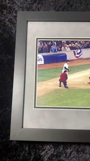 1976 World Series Pete Rose Sliding Into 3rd Base TypeZero Original (1/1) Photographic Film Strip