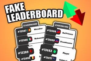 Fake LeaderBoard System | Utilities Tools | Unity Asset Store