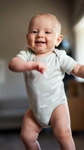 BABY DANCE IN BED 🤣