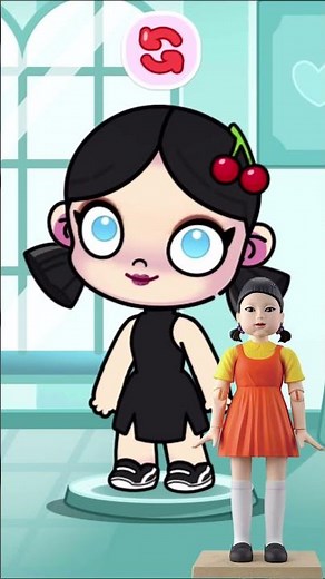 squid game doll in avatar world!!😨