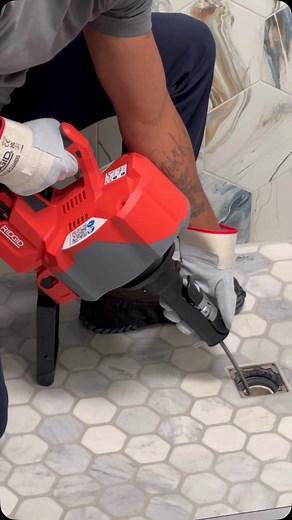 RIDGID on Instagram: "Power meets precision with the K-46 Cordless SinkSnake™. 🤝 The Cable Lock feature improves handling when manually working on the blockage. While you’re working on those tough jobs, the K-46 will stay nice and steady. This tool is a total game-changer. Learn more on our website. #RIDGID #RIDGIDTools #draincleaning #K46 #plumber #plumbing #plumbingtools"