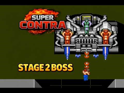 Super Contra Stage 2 Full Gameplay 🔥 | NES Retro Game
