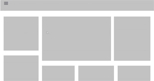 Figma UI Animation – Burger Menu Micro interaction