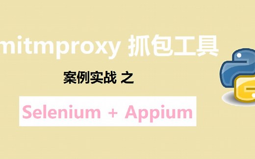 mitmproxy抓包工具！！！ 从安装到简单使用