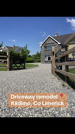 #limestone #wall #driveway #landscaping #stonewalls #clarelandscapes #limerick #garden #design #tiktok #summer #scottishterrier #drivewaygoals #makeover #newdriveway