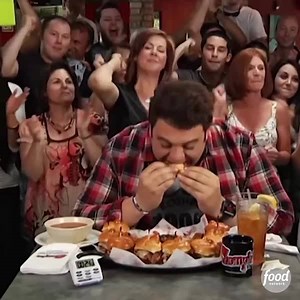 As we all need a little uplift right now, watch and see if this Brisket Slider Challenge will defeat Adam 🍔 #FoodNetworkUK | Food Network UK