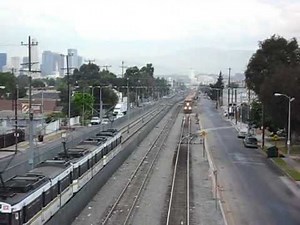 UP Rock Train & Metro Blue Line 10/30/08