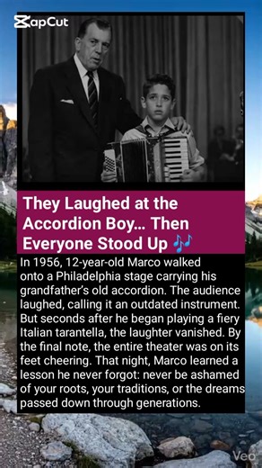 They Laughed at the Accordion Boy… Then Everyone Stood Up 🎶