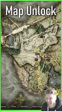Tip to unlock the full map in Elden Ring as you play!