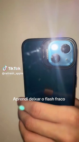 Como Deixar o Flash do iPhone Mais Fraco