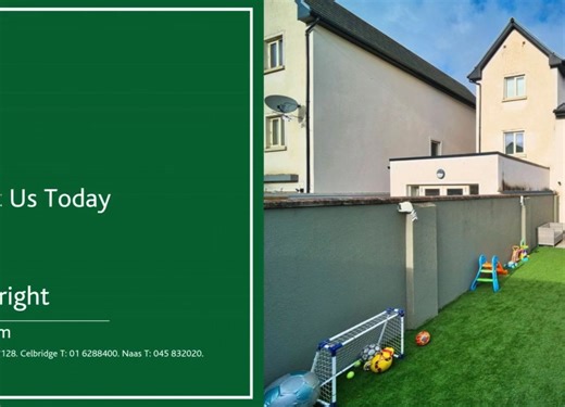 🏡 For Sale: 15 Hayfield, Maynooth, Co. Kildare A spacious 2 bedroom home, extending to approximately 91 sq.m (980 sq.ft). Built in 2016 to an exceptional standard and boasting an impressive A2 BER rating. Presents in excellent condition throughout and ready for immediate occupation. Features a large attic space offering excellent potential for conversion (subject to planning). Private, south-facing rear garden complete with a block wall and a paved patio area. Superbly located close to the M4 m