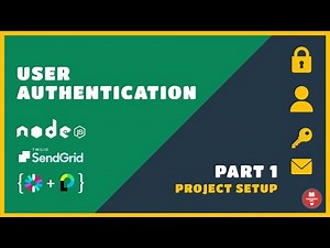 Node Express REST API | Full User Authentication System | Part 1 - Project Setup