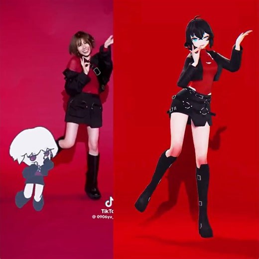 【MMD】Utchai Fix cam + reference #mmd #3danimation