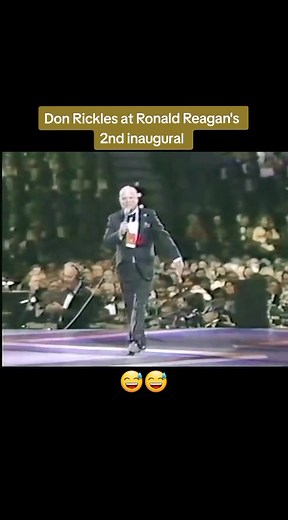 Don Rickles at Ronald Reagan's 2nd inaugural 1985 #donrickles #ronaldreagan #georgebush #fypシ゚viral #fypシ #kreshnikberisha85 #funny #clips #usa #politics