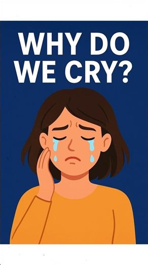 The Secret Reason: Why Crying Makes You Feel Better #didyouknow #facts #shorts