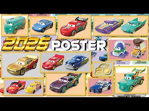 Mattel Disney Cars 2026 FULL Poster Reveal & Breakdown - 20th Anniversary Boost, Doc Hudson, McQueen