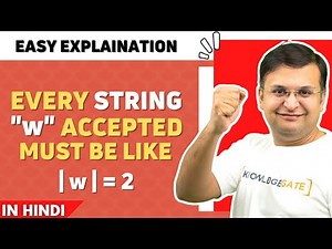 2.15 Every string must be like |w|=2 | TOC | Theory of Computation | Automata Theory