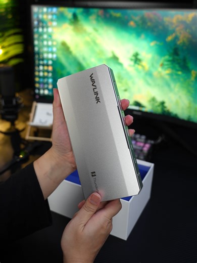 Unboxing of Wavlink Thunderbolt 5 docking Station. Model: UTD59 #unboxing #thunderbolt5 #docking #wavlink #tech