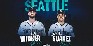 Mariners seek more 'ominous' offense after adding Winker, Suárez