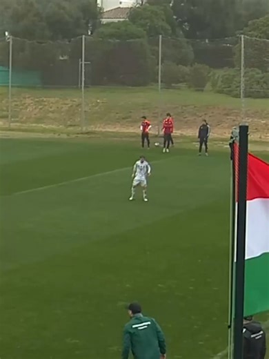 Bohemians' Hugh Martin scores on his international debut against Hungary for Ireland MU17s! @bfcdublin #LOI #BOHS