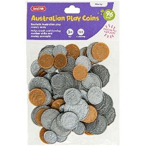 Kadink Australian Play Coins 96 Pack